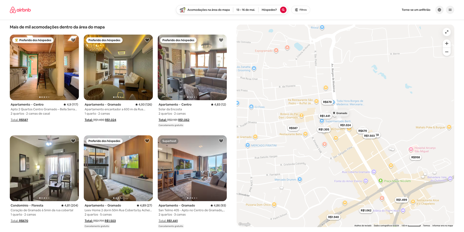Interior de Alto Padrão em Gramado